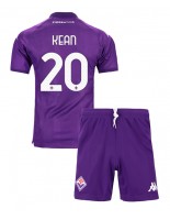 Fiorentina Moise Kean #20 Hjemmedraktsett Barn 2024-25 Korte ermer (+ bukser)